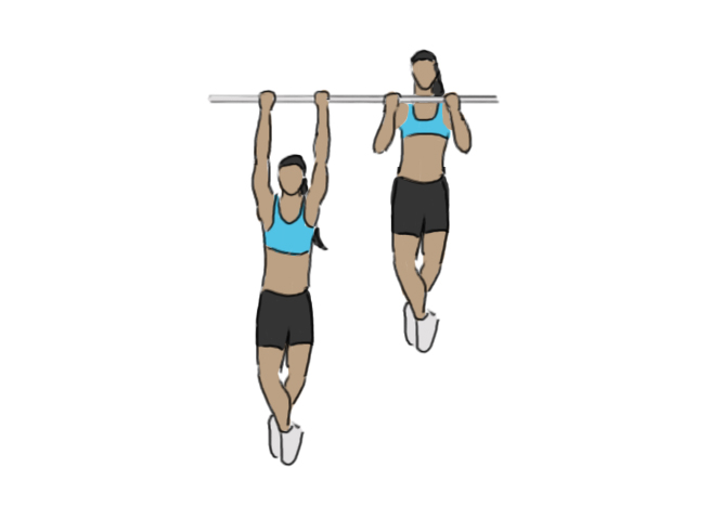 Chin-ups : comment faire les tractions en prise supination