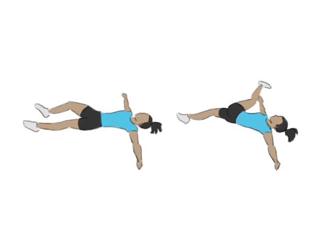Leg crossover