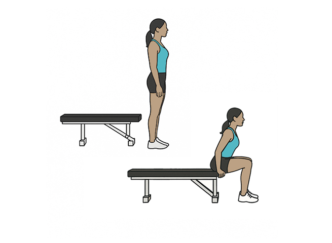 Box squat