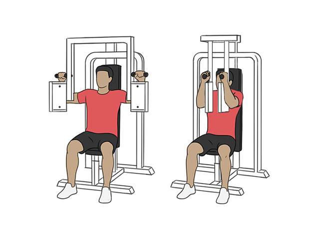Écartés à la machine