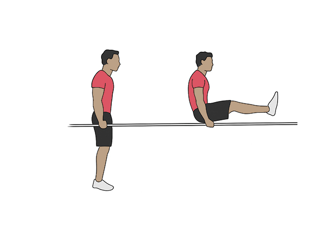 Montée de jambes