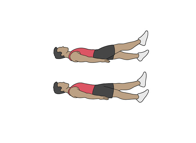 Battement de jambes