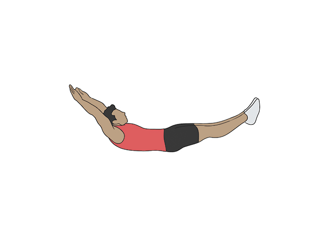 Creux sur le dos (Hollow body hold)