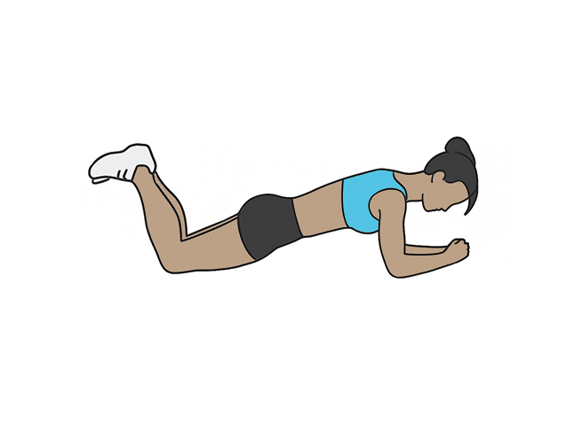 Gainage à genoux