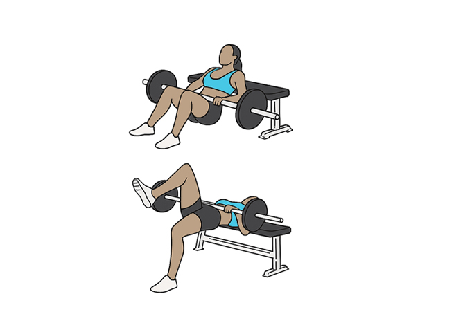Hip thrust à une jambe