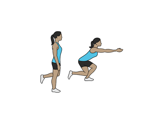 Squat du skater