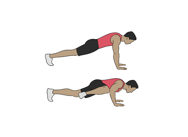 Pompes araignée