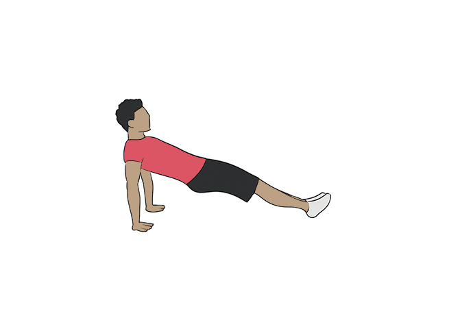 Planche inversée